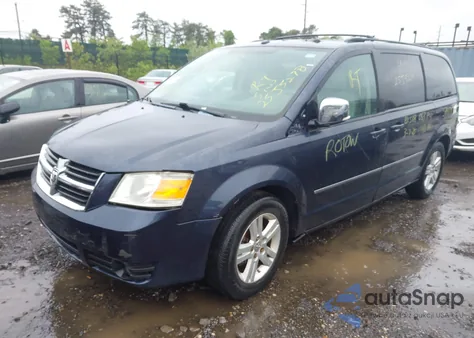 2008 Dodge Grand Caravan Sxt из США, поврежденный, VIN 2D8HN54X58R829237